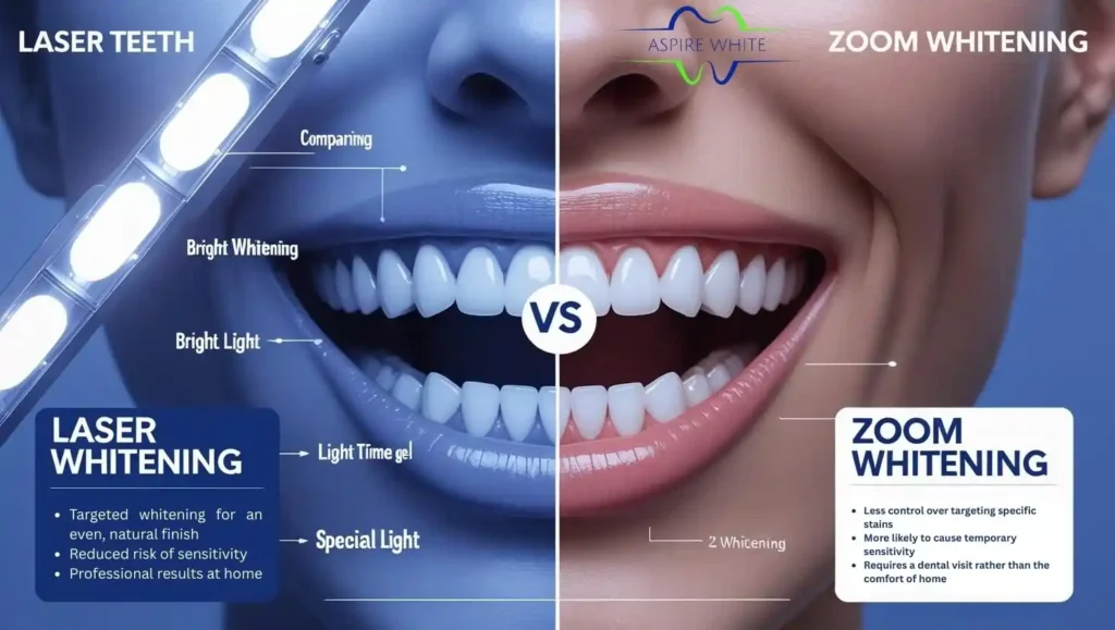 Laser Teeth Whitening vs. Zoom Whitening Chelmsford